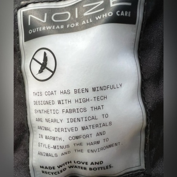 Noize Hannah Ice Gray Faux Fur Trim Hooded Parka Coat Size Small NWT Ice Glacé - Picture 7 of 12